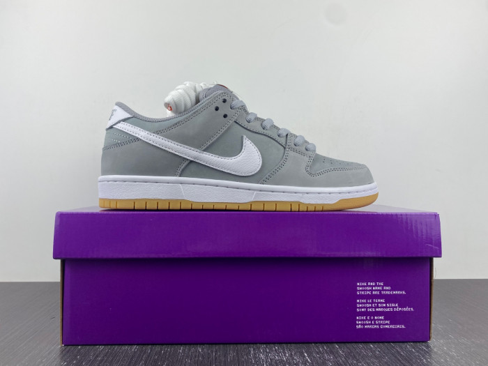 nike sb dunk low “grey gum” dv5464-001