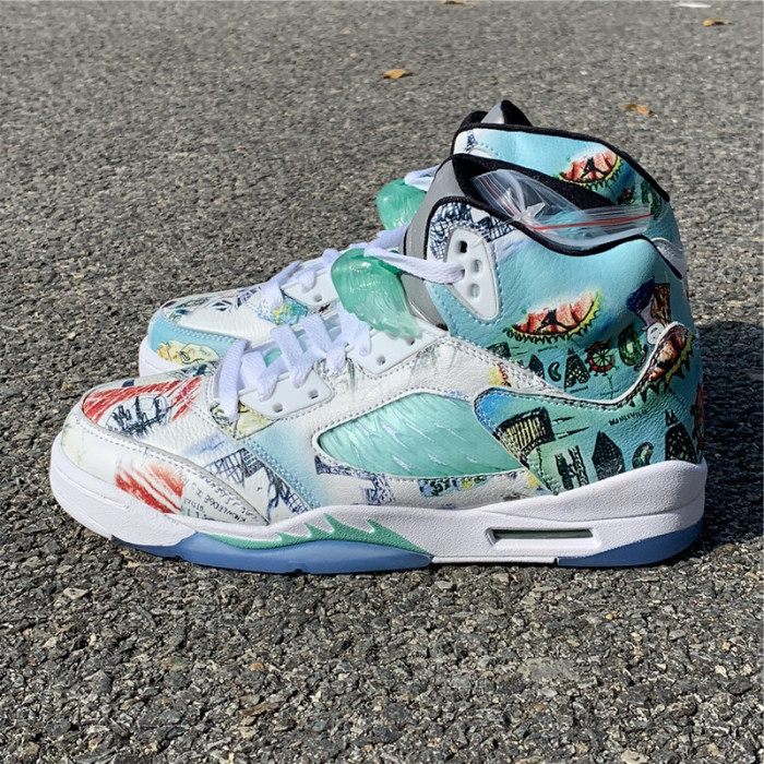 air jordan 5 retro wings (gs)  av3663-900