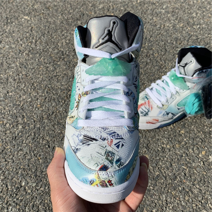 air jordan 5 retro wings (gs)  av3663-900