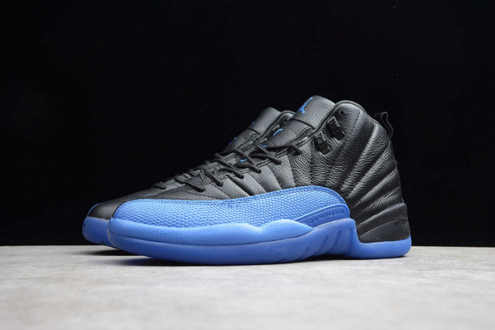 jordan 12 retro black game royal  130690-014