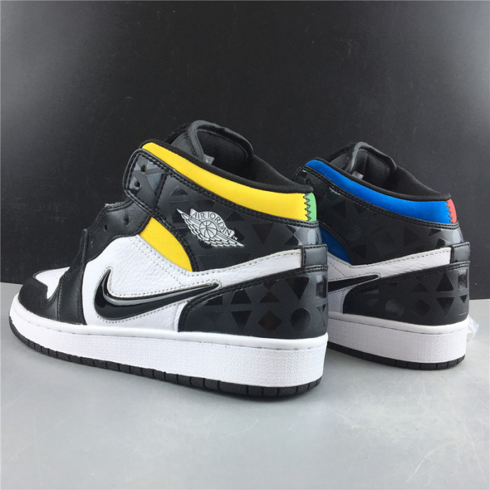 air jordan 1 mid “quai 54” cj9219-001