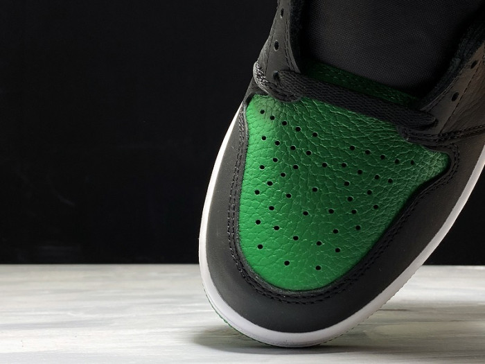 jordan 1 retro high pine green black  555088-030