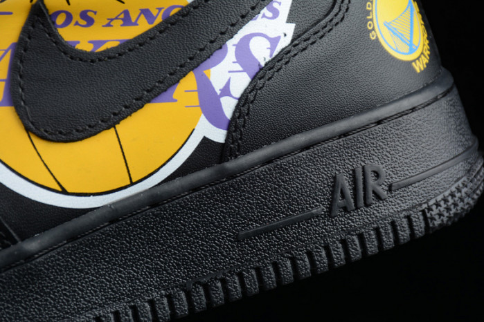 air force 1 mid nba black aq8017-001