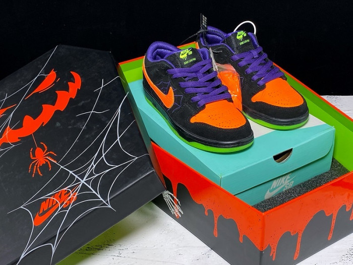 nike sb dunk low night of mischief halloween  bq6817-006