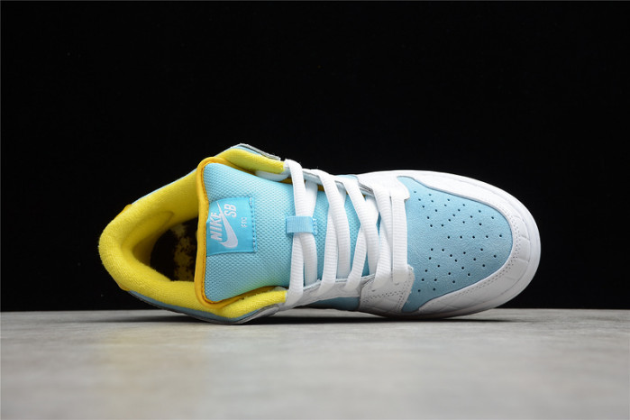 nike sb dunk low ftc lagoon pulse - dh7687-400