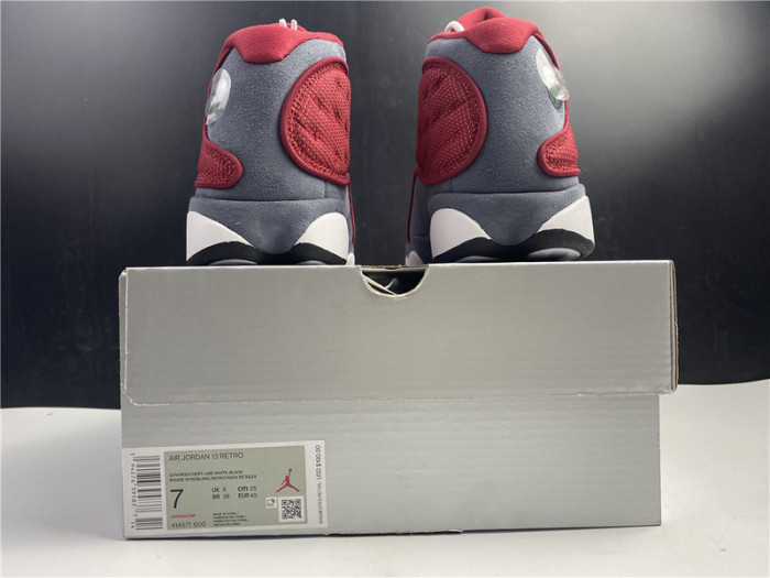air jordan 13 retro gym red flint grey 414571-600
