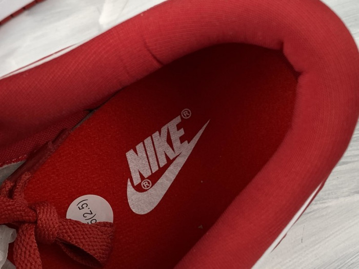 nike dunk low sp “university red”  cu1727-100