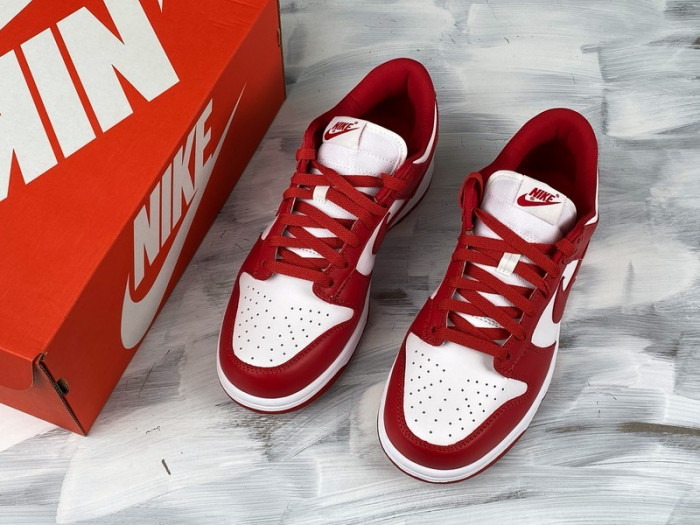 nike dunk low sp “university red”  cu1727-100