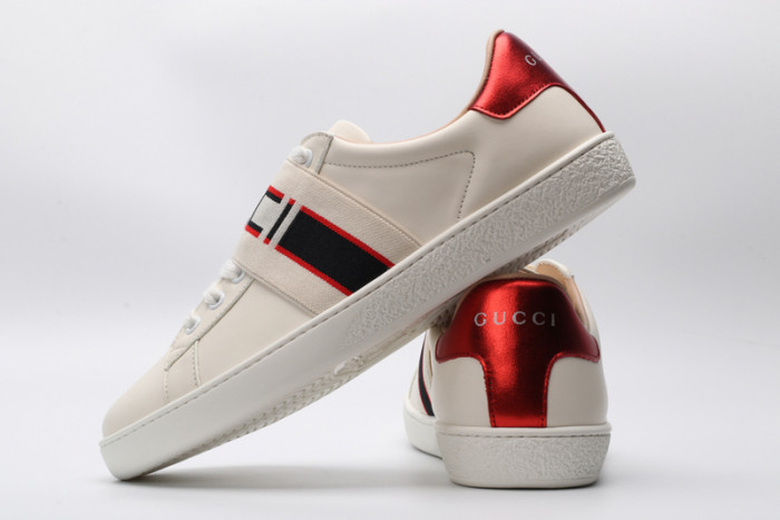 G*u*i ace embroidered low-top sneaker