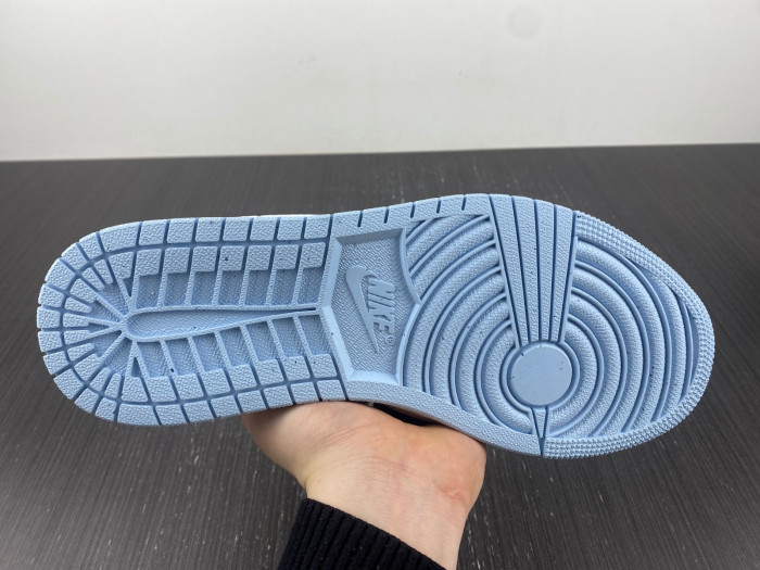 jordan 1 low se reverse ice blue - dv1299-104