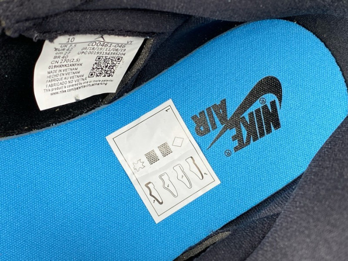 air jordan 1 unc to chicago cd0461-046