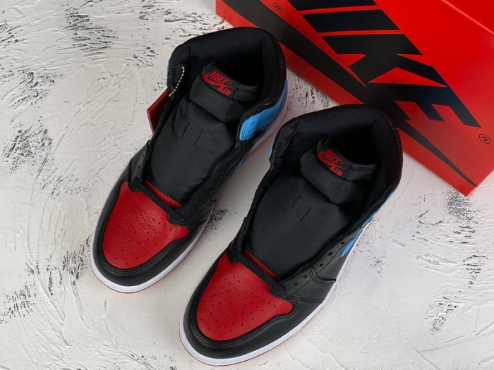 air jordan 1 unc to chicago cd0461-046