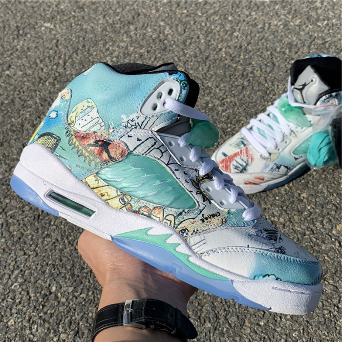 air jordan 5 retro wings (gs)  av3663-900
