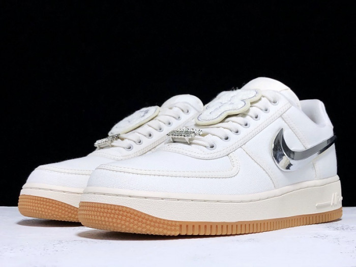 air force 1 low travis scott sail  aq4211-101