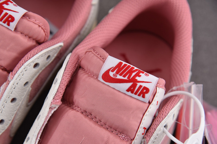 travis scott x air jordan 1 low og shy pink dm7866-600