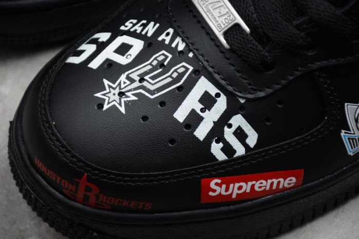 air force 1 mid nba black aq8017-001