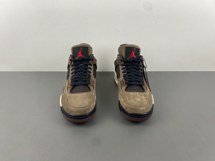 travis scott x air jordan 4 “dark mocha” aj4-882335