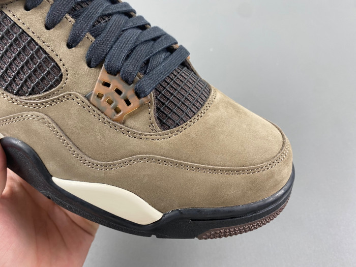 travis scott x air jordan 4 “dark mocha” aj4-882335