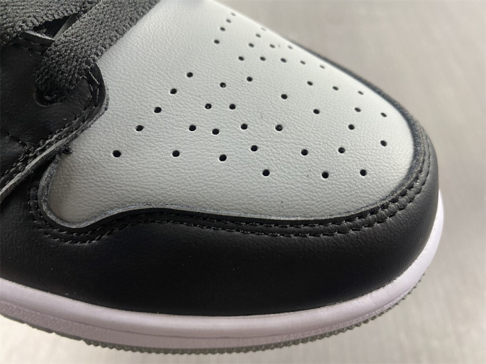air jordan 1 mid black grey bq6472-007