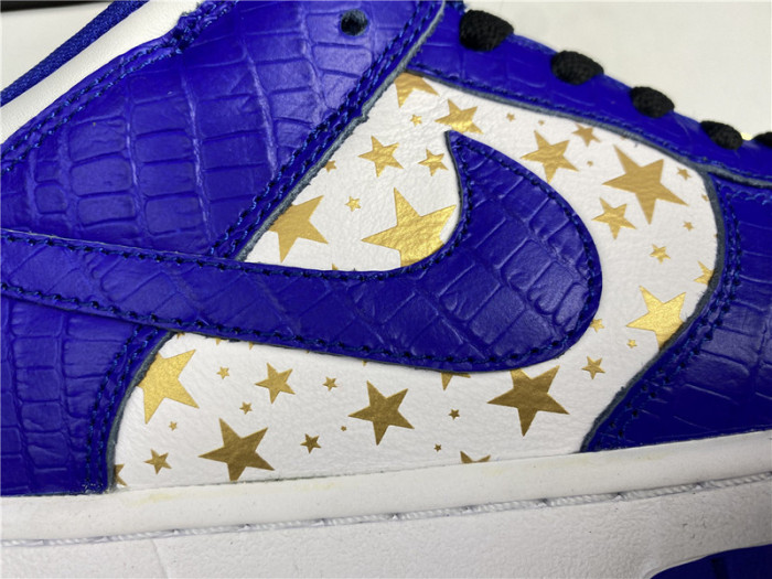 nike sb dunk low stars hyper royal (2021)  dh3228-100