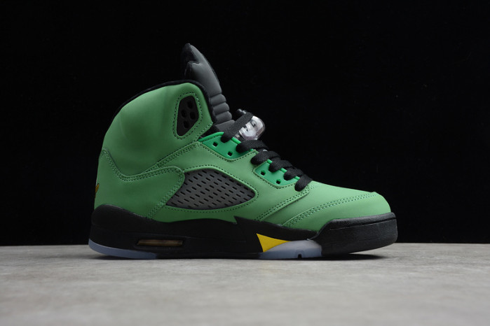 air jordan 5 retro oregon ducks 454803-535