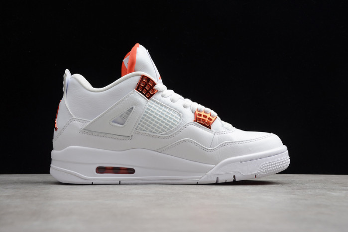 air jordan 4 retro metallic orange ct8527-118