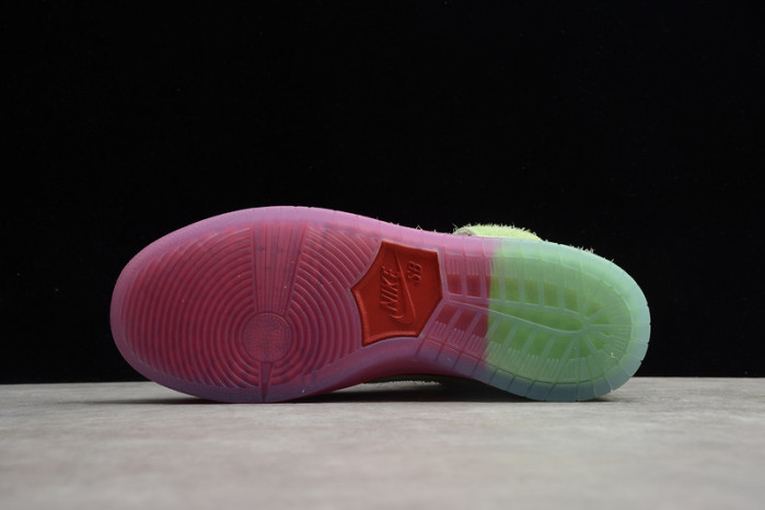 nike sb dunk high "strawberry cough" - cw7093 600