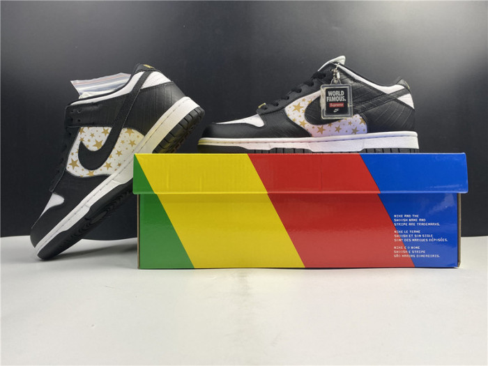 nike sb dunk low stars black (2021)  dh3228-102