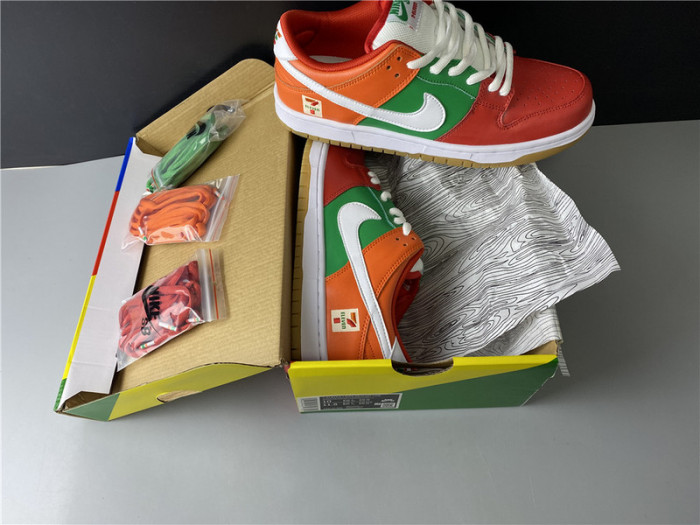 nike sb dunk low red orange green cz5130-600