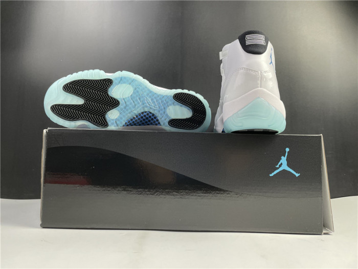 air jordan 11 retro legend blue  378037-117