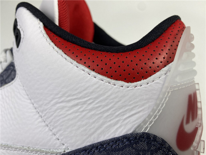 air jordan 3 retro se fire red denim (2020) cz6431-100