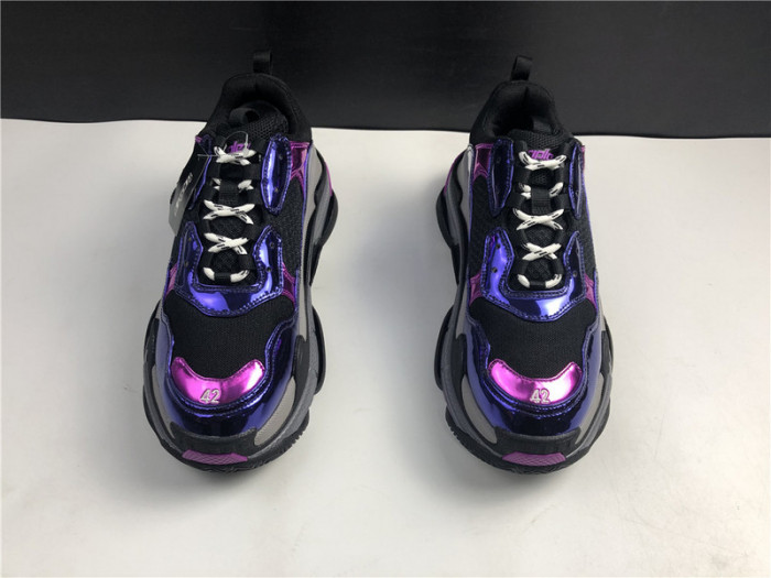 blcg sneaker triple.s.gomma bright purplish red 524039 w2fw1 1976