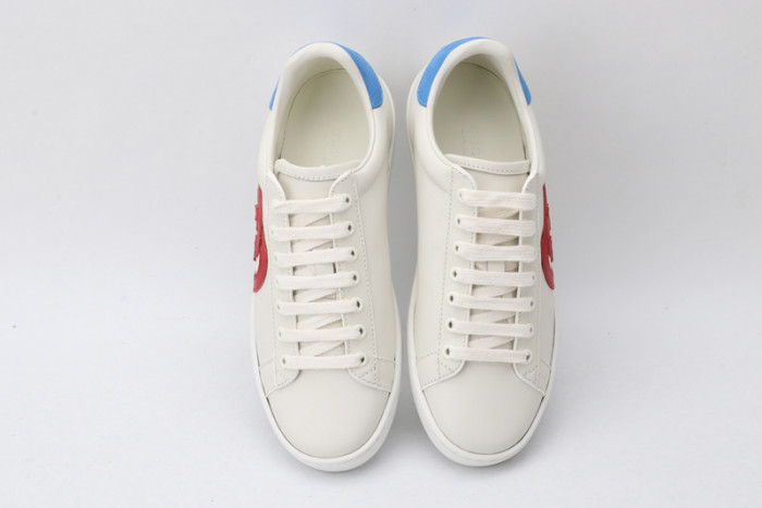 G*u*i ace embroidered low-top sneaker 431942a38g09066