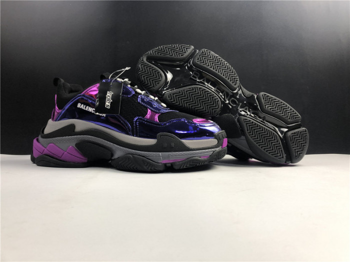 blcg sneaker triple.s.gomma bright purplish red 524039 w2fw1 1976
