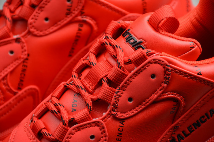 blcg sneaker triple.s.gomma red 524039 w2fa1 7632