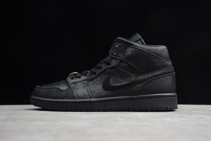 clot x air jordan 1 mid gpx "fearless"  cu2804-300