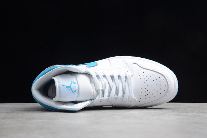 air  jordan 1 mid unc (w)  bq6472-114