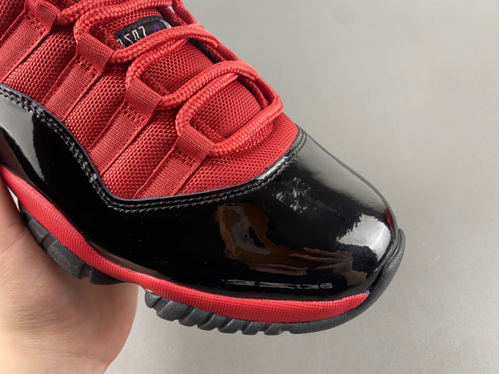 air jordan 11 retro “red black” ct8012-600