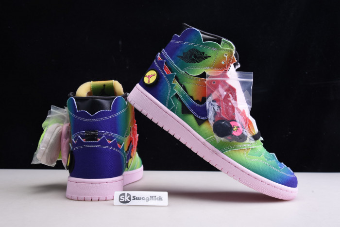 j balvin’s air jordan 1 high og "j balvin" multi-color dc1786-125