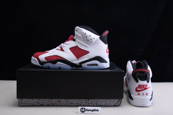 air jordan 6 retro carmine (2021) ct8529-106