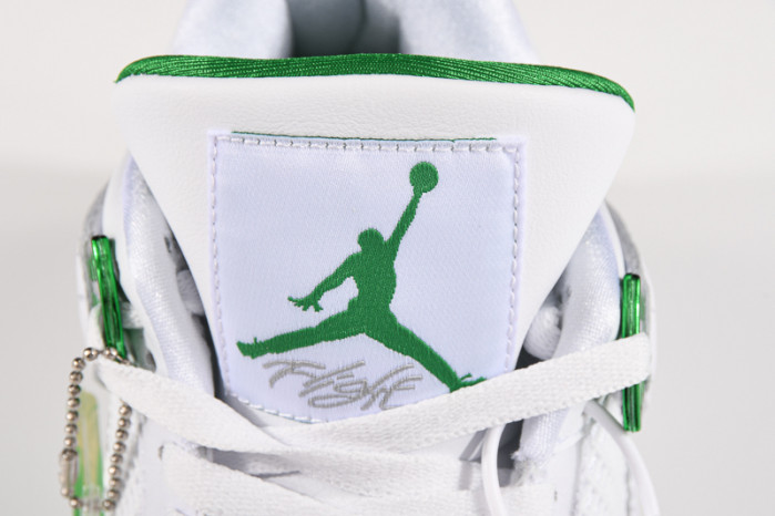 air jordan 4 retro metallic green  ct8527-113