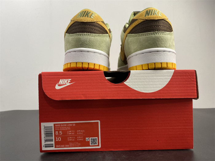 nike dunk low dusty olive - dh5360-300