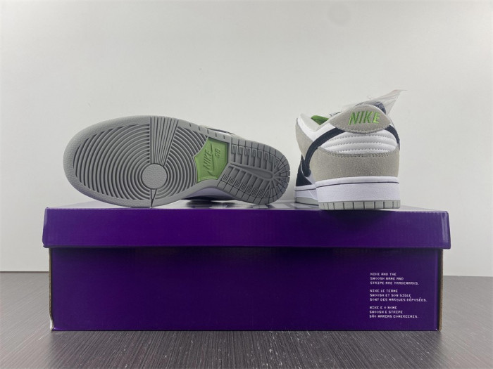nike sb dunk low chlorophyll - bq6817-011