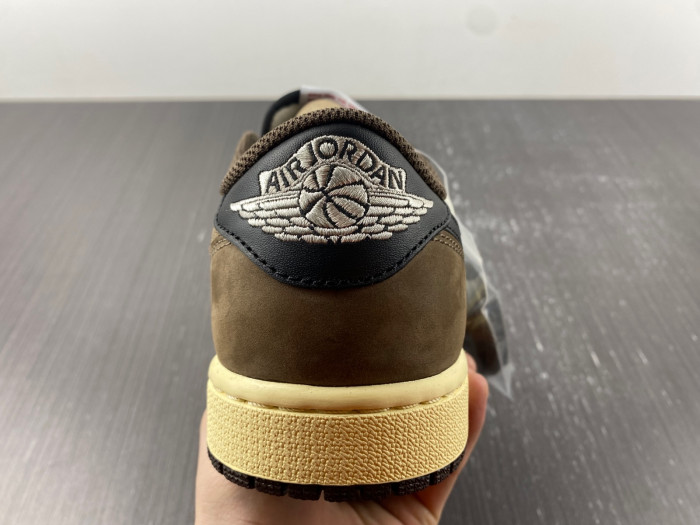 travis scott x air jordan 1 low dark mocha black cq4277-105