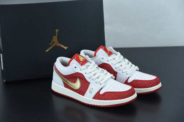 jordan 1 low spades - dj5185-100