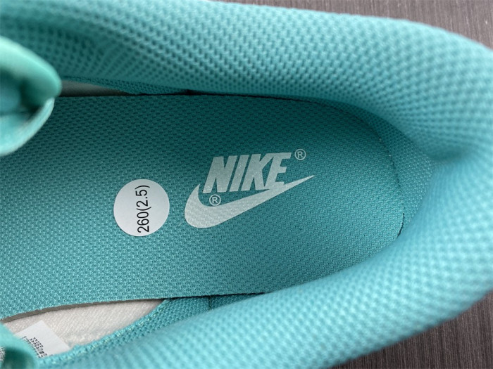 nike dunk low turquoise green orange dv2190-100