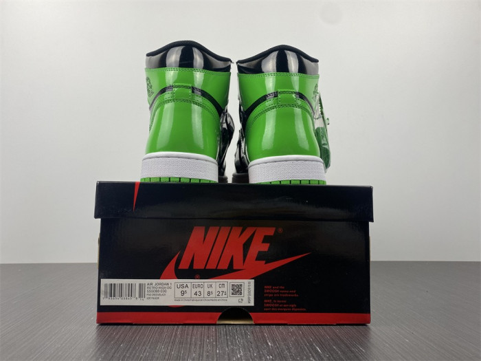 air jordan 1 high og “pine green”  patent leather555088-030