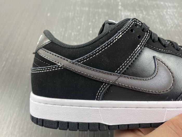 nike dunk low airbrush black- fd6923-001