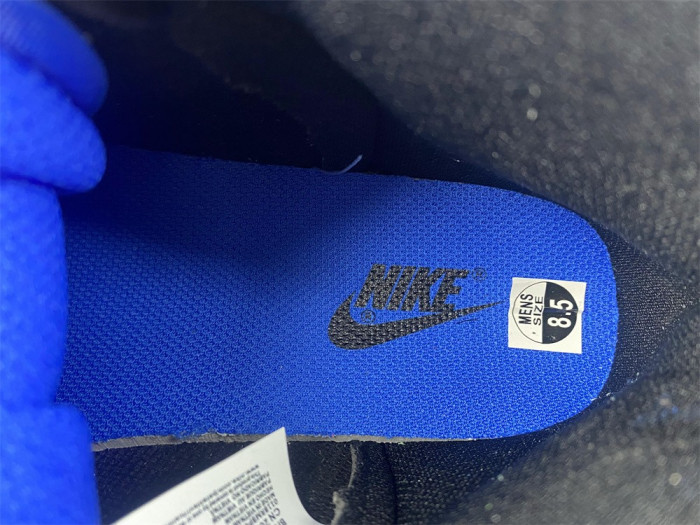 nike dunk high blue camo black/hyper royal-black-white - dd3359-001