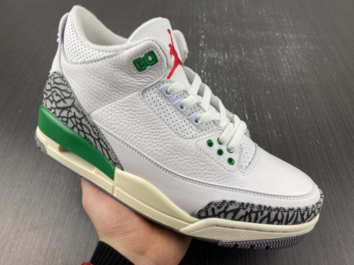 air jordan 3 lucky green wmns ck9246-136